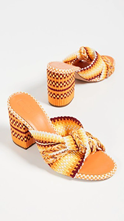 Shop Antolina Biagia Mules In Naranja Multicolor