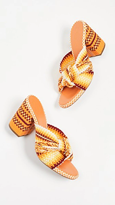 Shop Antolina Biagia Mules In Naranja Multicolor