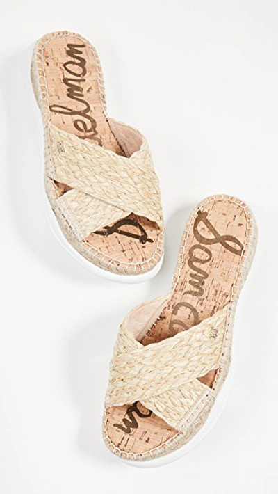 Sam Edelman Jovie Slides In Natural ModeSens