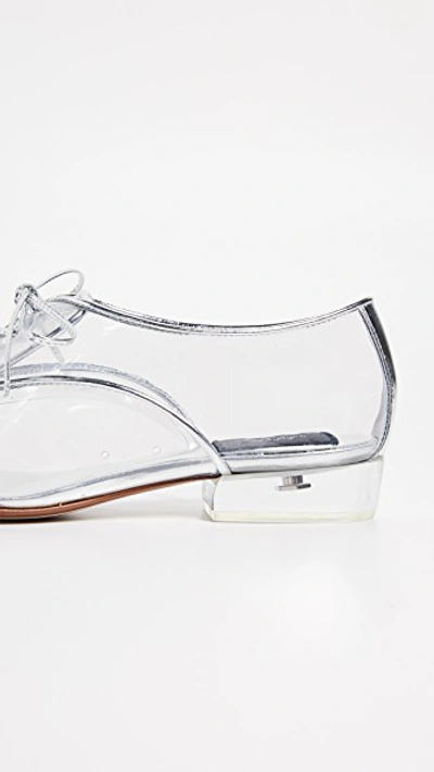 Shop Marc Jacobs Lace Up Oxfords In Clear