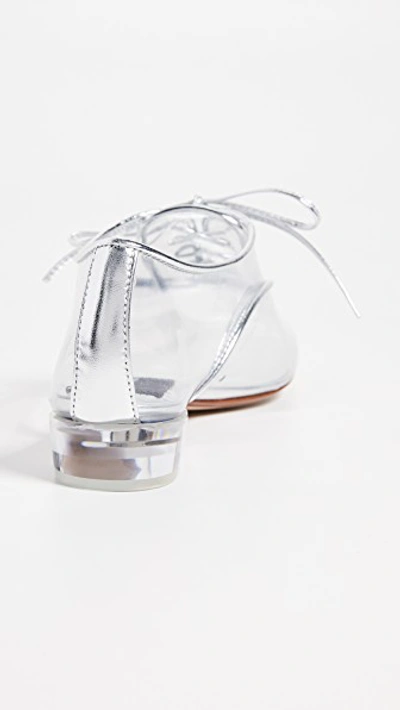 Shop Marc Jacobs Lace Up Oxfords In Clear