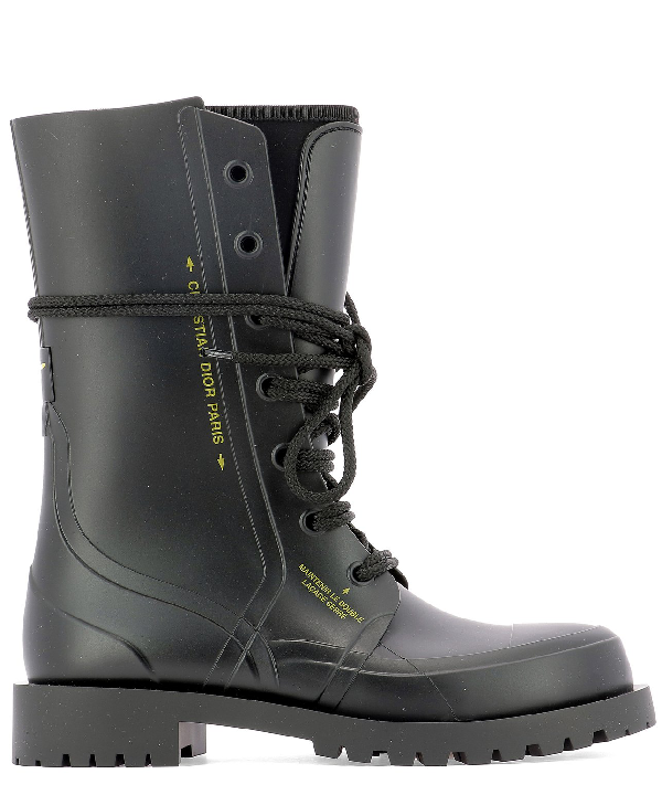 dior camp rubber ankle boot price
