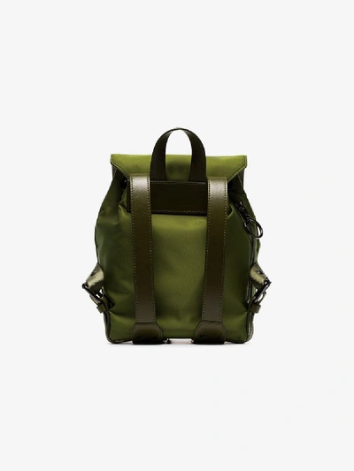 Shop Off-white Mini Rucksack Mit Reissverschluss In Military Green