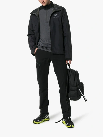 Shop Arc'teryx Veilance Gamma Tapered Trousers In Black