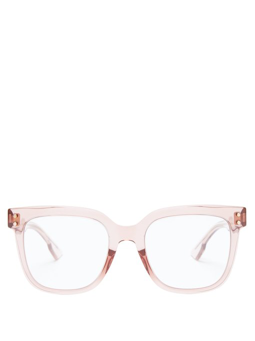 dior clear frames