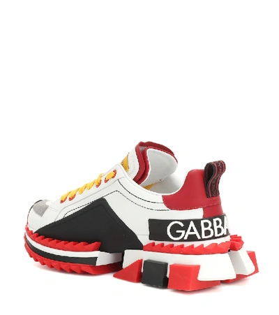 Shop Dolce & Gabbana Super Queen Sneakers In Multicoloured