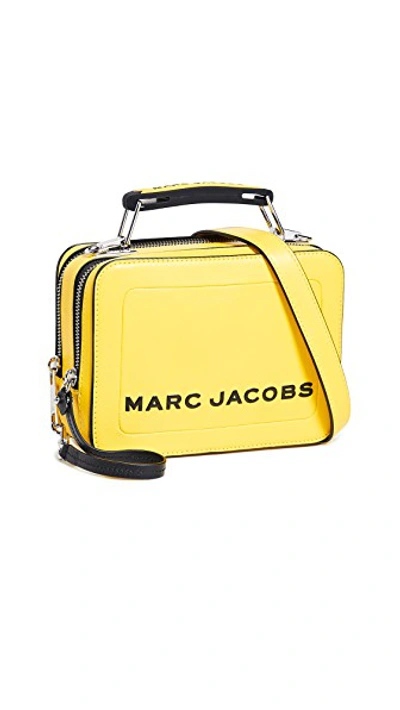 Shop Marc Jacobs The Box 20 Bag In Lemon