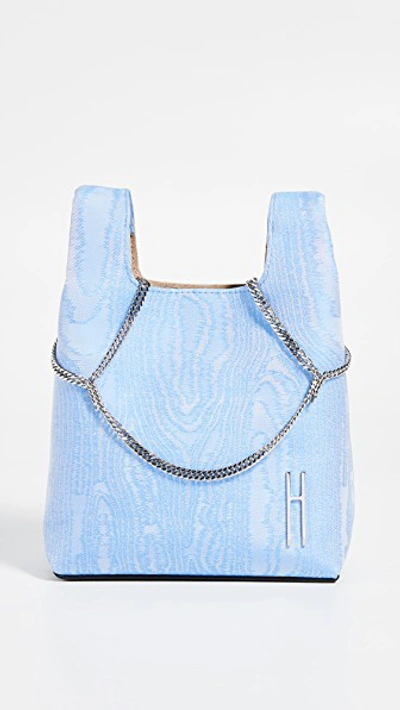 Shop Hayward Mini Chain Bag In Pale Blue