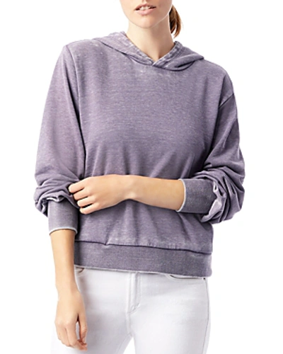Shop Alternative The Claire Hoodie In Lavender Gray