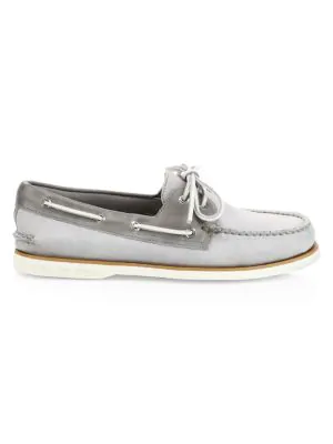 light grey boat shoes