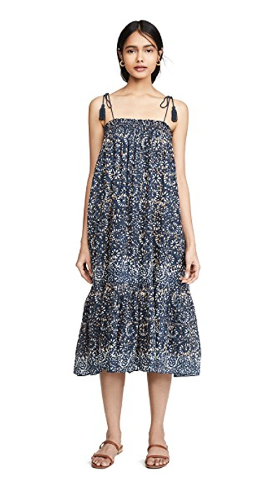 Shop Ulla Johnson Eugenia Dress In Azul