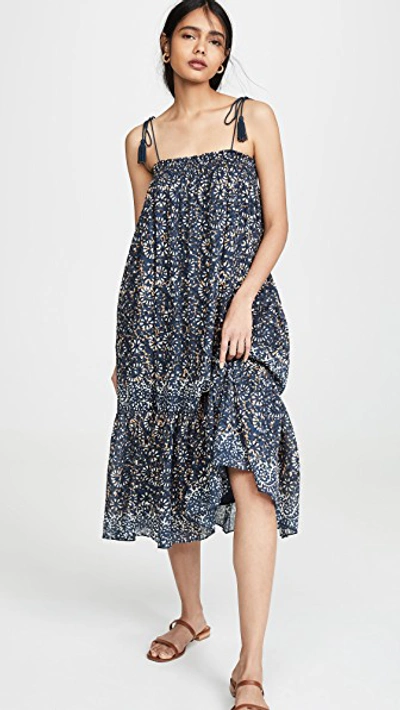 Shop Ulla Johnson Eugenia Dress In Azul