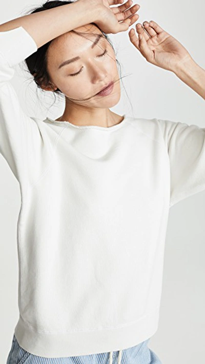 Shop Nili Lotan Luka Sweatshirt In Chalk