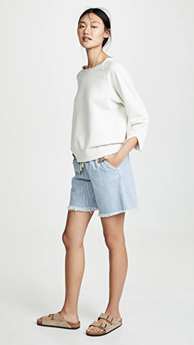 Shop Nili Lotan Luka Sweatshirt In Chalk