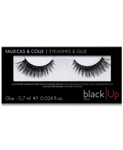 Shop Black Up Eyelashes & Glue In Insane Curl