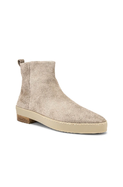 Shop Fear Of God Chelsea Santa Fe Boot In God Grey