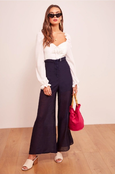 Shop Finders Keepers Visions Pant In Navy