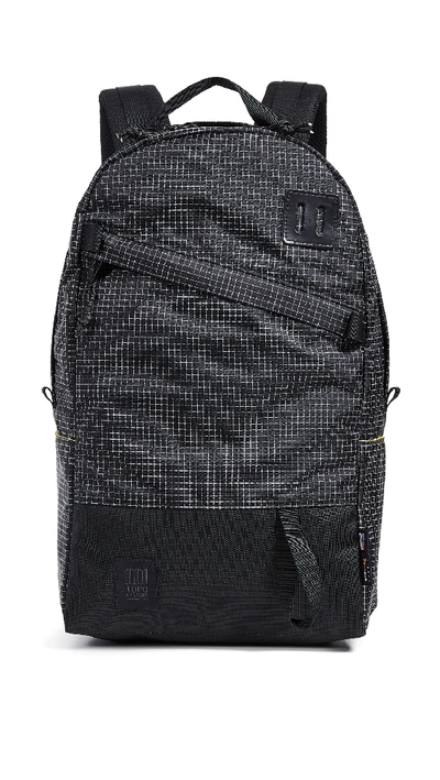 Shop Topo Designs Daypack In Black/white