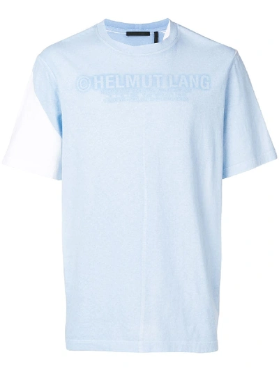 Helmut Lang Square T-shirt - Blau In Blue | ModeSens