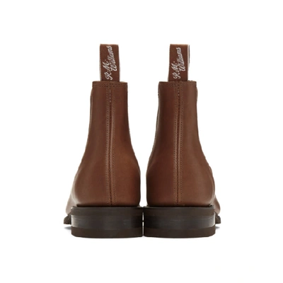 Shop R.m.williams R.m. Williams Brown Comfort Craftsman Chelsea Boots