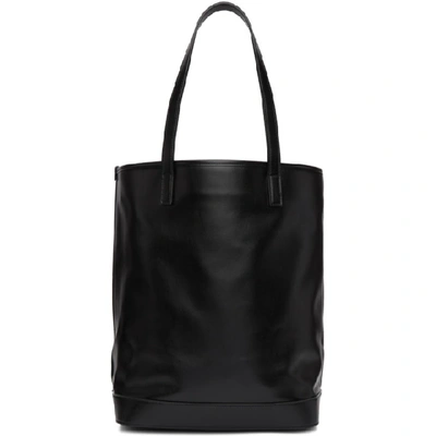 Shop Saint Laurent Black Teddy Shopping Tote In 1000 Black