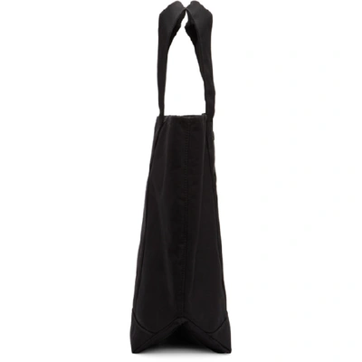 Shop Carhartt Work In Progress Black Logo Work Simple Tote In 8900 Black