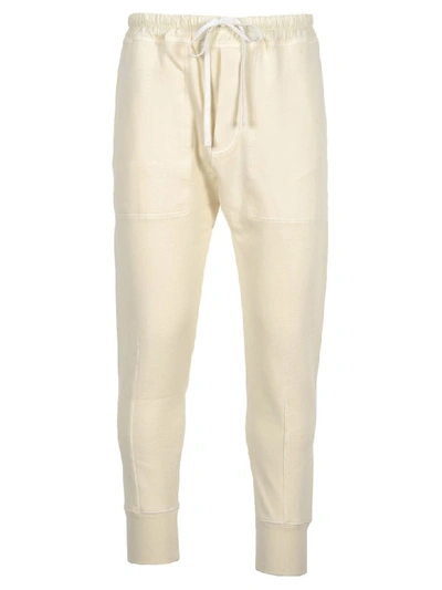 Shop Tom Ford Classic Sweatpants In Cream