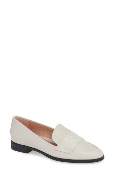 Shop Taryn Rose Blossom Loafer In Chalk Leather
