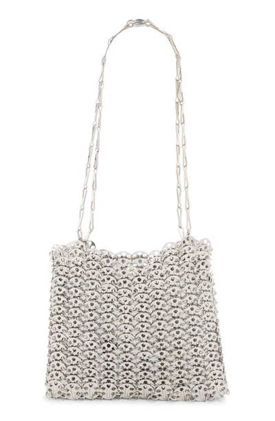 Shop Rabanne Iconic 1969 Shoulder Bag - Metallic In Silver