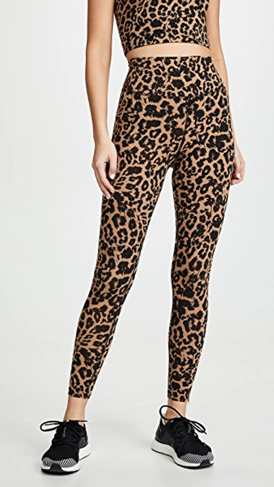 Shop Lna Leopard Zipper Leggings