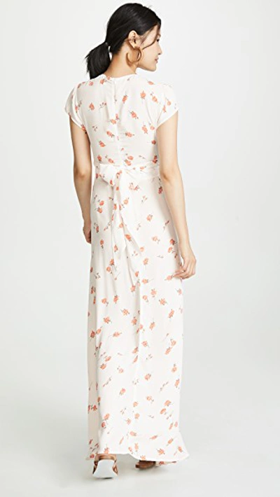 Shop Flynn Skye All Wrapped Up Dress In Optic Blooms