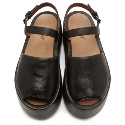 Shop Marsèll Marsell Black Ceppo Sandals