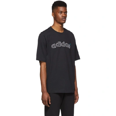 Shop Adidas Originals Black Archive Logo T-shirt