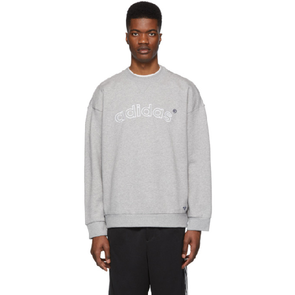 adidas originals grey sweatshirt