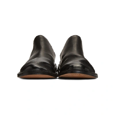 Shop Eckhaus Latta Black Marsell Edition Tost Loafers In 1466 Nero