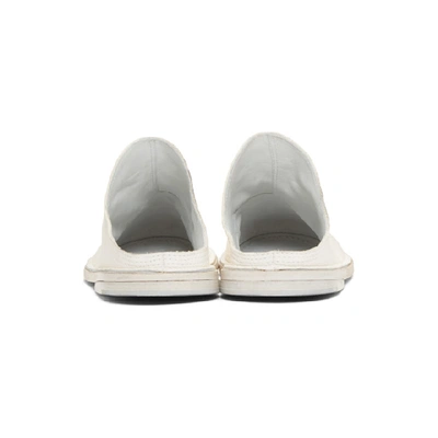 Shop Eckhaus Latta White Marsell Edition Tost Loafers