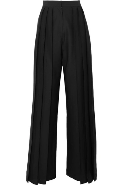 Shop Materiel Triple Pleat Twill Wide-leg Pants