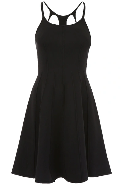 Shop Dsquared2 Flared Mini Dress In Black