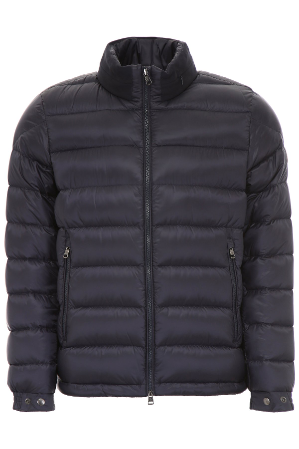 Moncler Rodez Quilted Down Jacket In Blue | ModeSens