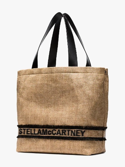 Shop Stella Mccartney Kleine Handtasche In 9285 Natural