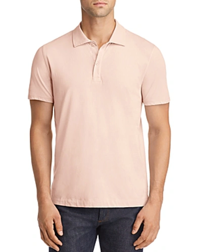 Shop Atm Anthony Thomas Melillo Jersey Polo Shirt - 100% Exclusive In Faded Rose