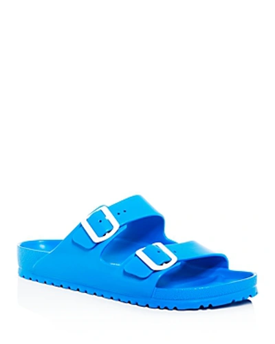 Shop Birkenstock Men's Arizona Eva Essential Slide Sandals In Blue