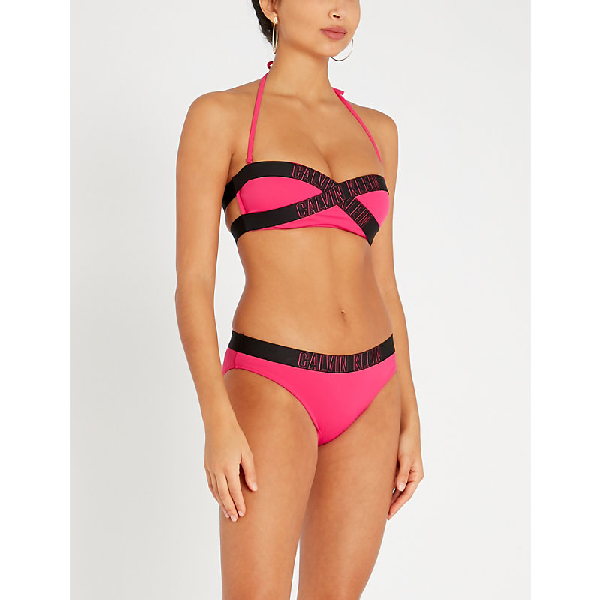 calvin klein intense power bikini top