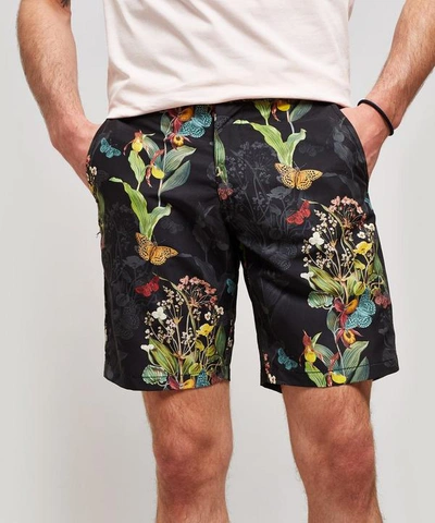 RIZ BOARDSHORTS BRAUNTON ENDANGERED FLOWERS SWIM SHORTS 5057865546711