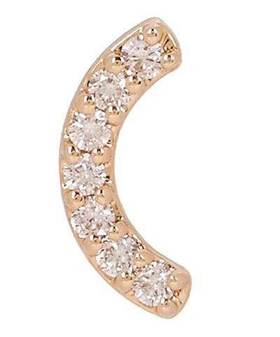 Shop Andrea Fohrman Gold Diamond Rainbow Stud Earring