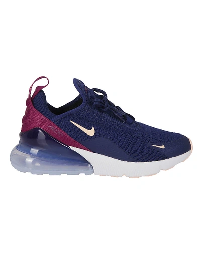 Shop Nike Sneakers In Blu/burgundy
