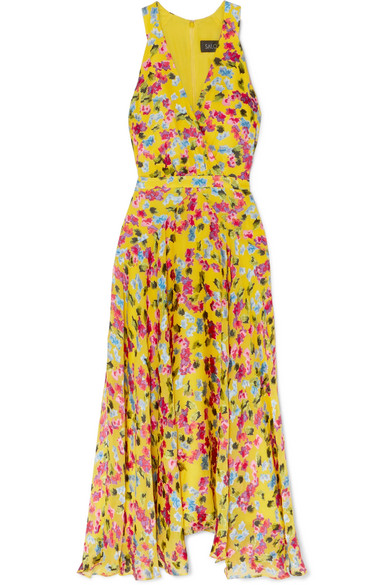 saloni rita floral dress