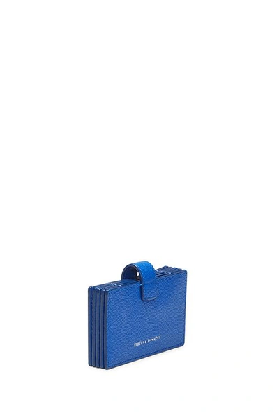 Shop Rebecca Minkoff Bright Blue Accordion Card Case | Designer Card Holder |