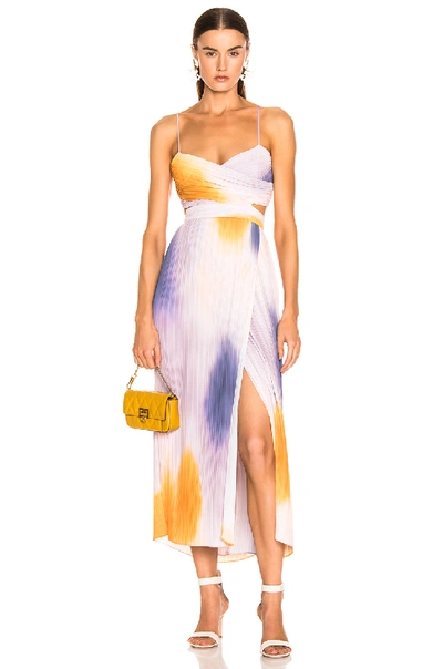 Shop A.l.c . Sienna Ombre Dress In Multi