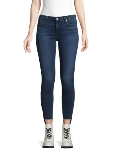 Shop 7 For All Mankind Gwenevere Step Hem Cropped Jeans In Vanish